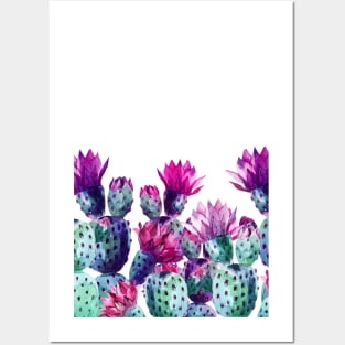 Cactus texture Posters and Art